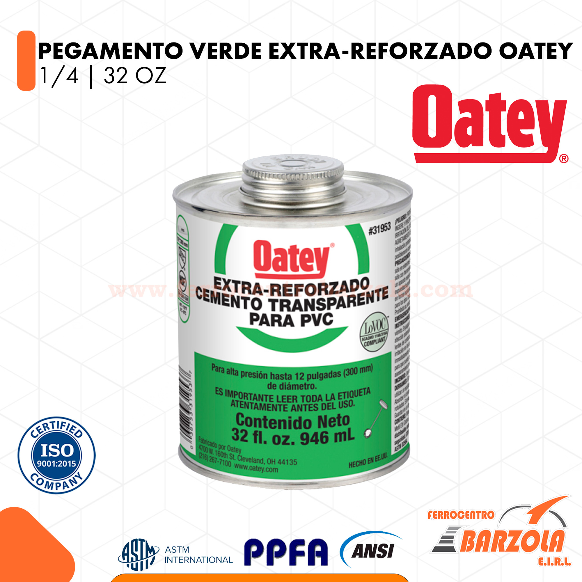 VERDE32 Pegamento Verde Extra Reforzado