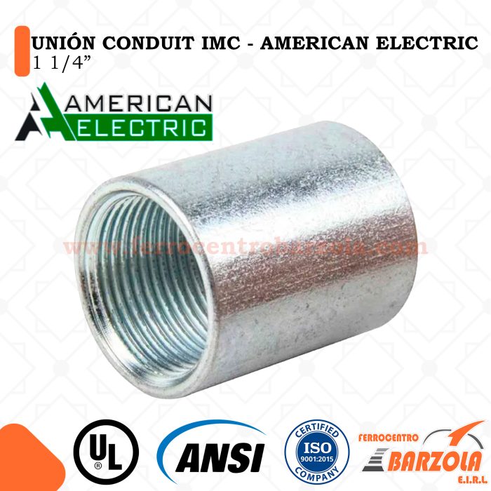 Unión Conduit IMC 1 1/4" - American Electric