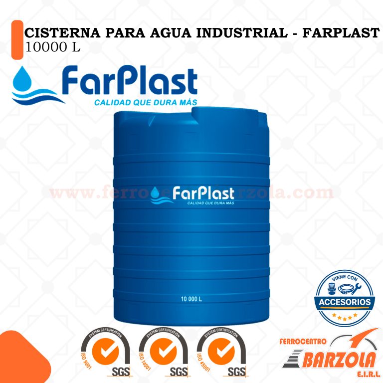 Cisterna agua Industrial 10000L