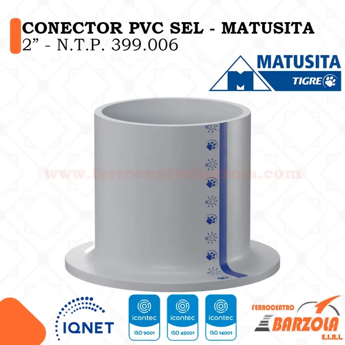 Conector PVC SEL 2" - MATUSITA