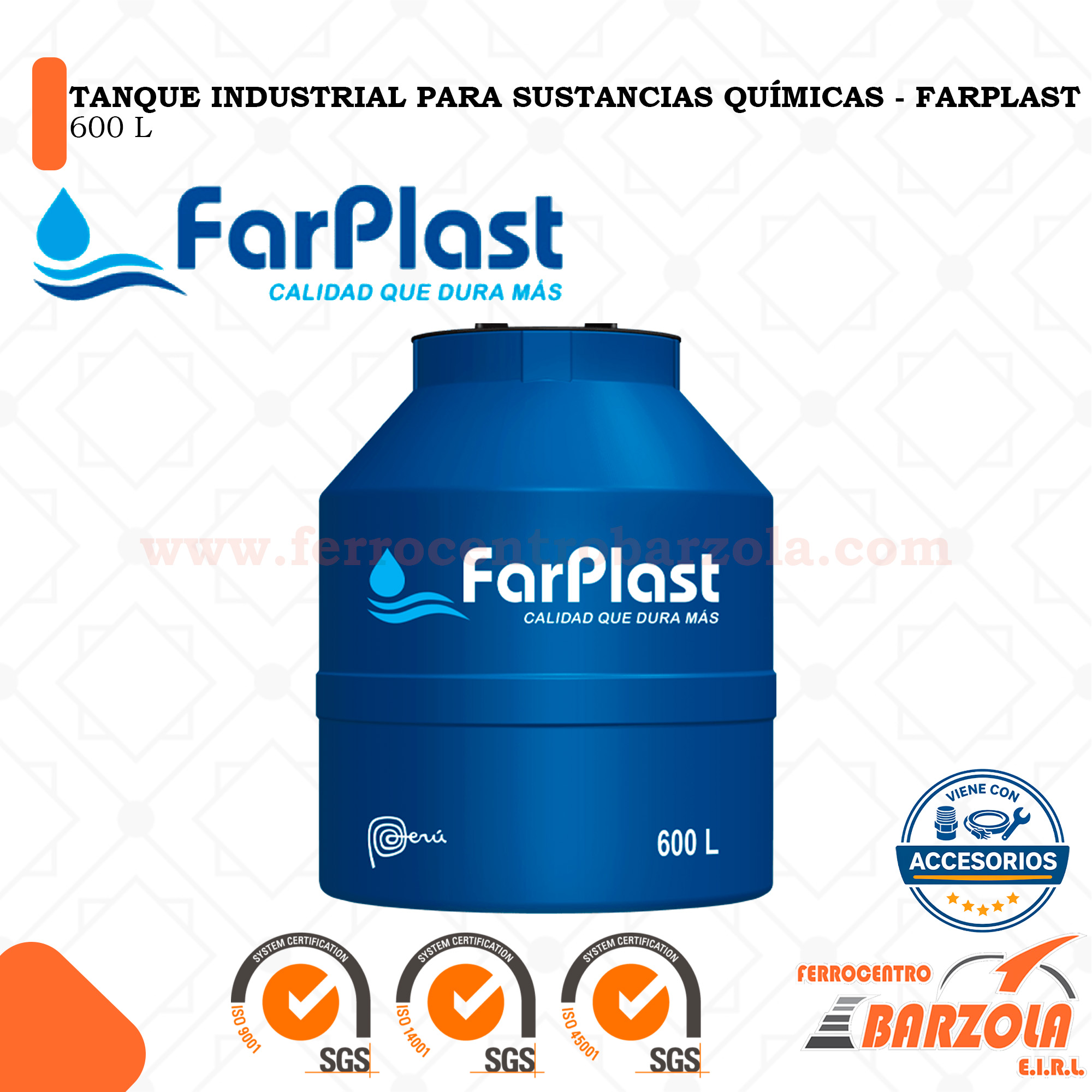 600 Tanque Sustancias Químicas 600