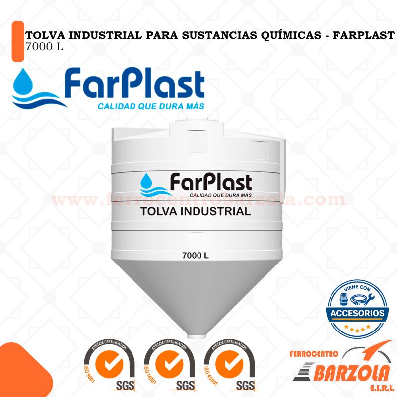 Tolva Sustancias Químicas 7000L
