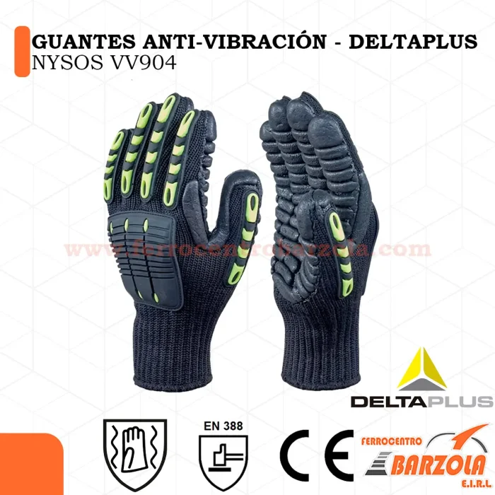 Guantes Anti-Vibración NYSOS VV904 - DELTA PLUS