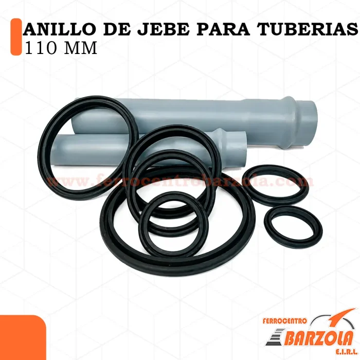Anillo de Jebe Para Tuberías - 110MM