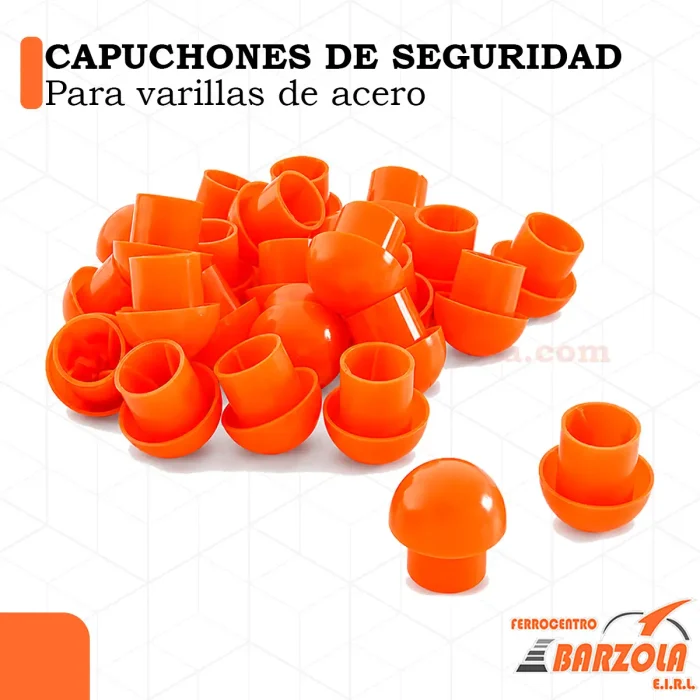 Capuchones De Seguridad - Para varillas de acero