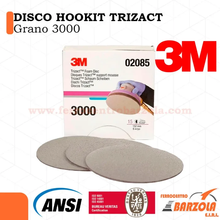 Disco HOOKIT TRIZACT Grano 3000 - 3M