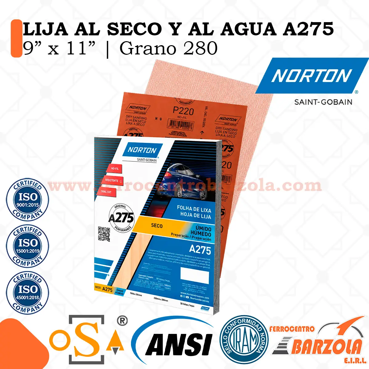 LIJAALSECOAGUA280