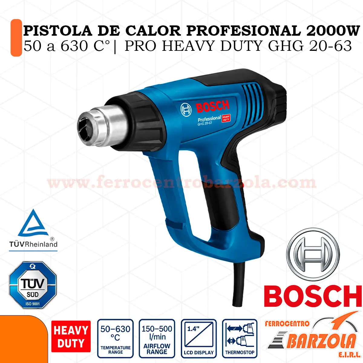 PRO HEAVY DUTY GHG 20-63