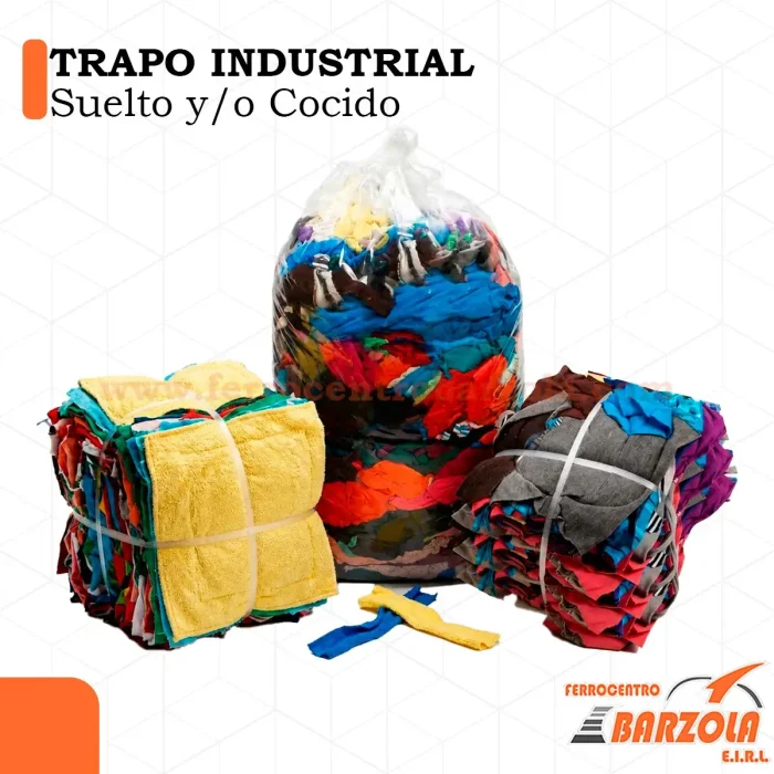 TRAPO INDUSTRIAL - SUELTO Y/O COCIDO
