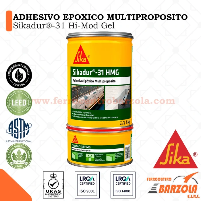 Adhesivo Epoxico Multiproposito SILKADUR-31 HI-MOD GEL